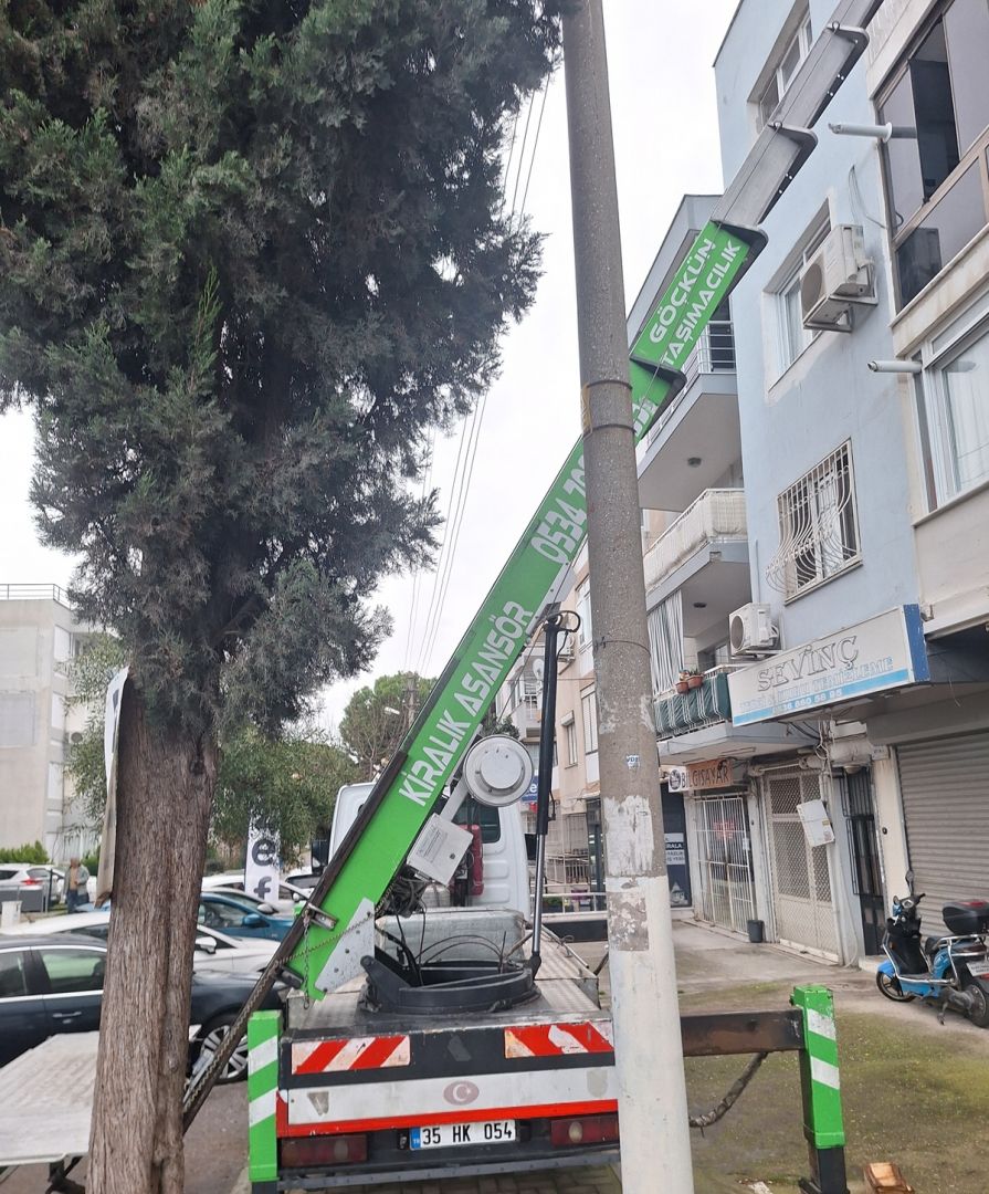 Mobilya ve Beyaz Eşya İçin Asansör Kurulumu