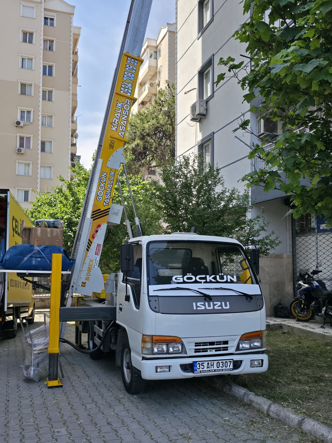 İzmir Kiralık Asansör Hizmeti
